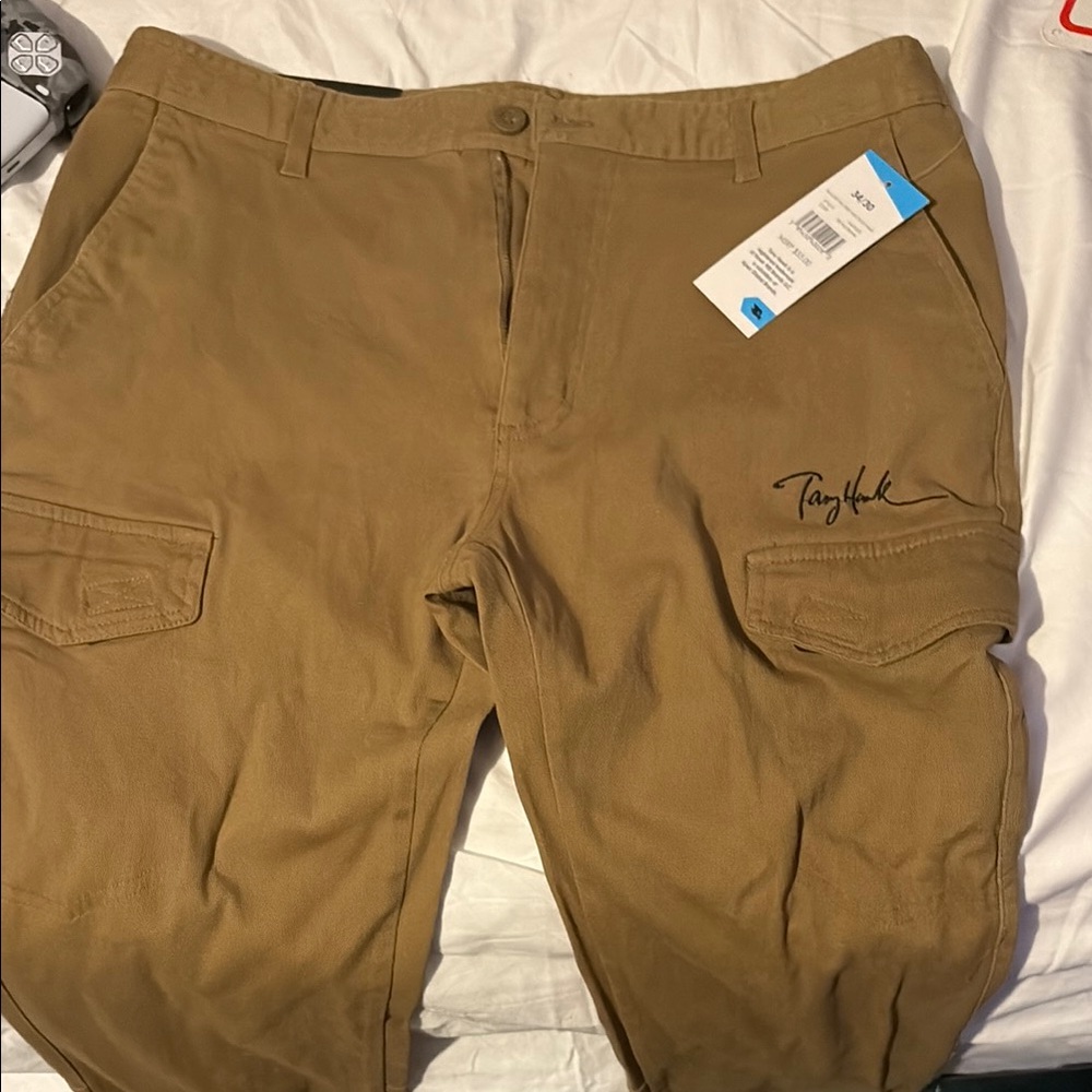 Tan Tony Hawk Men's Cargo Pants